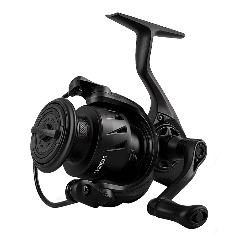 Ice Fishing Line - Carrete de pesca de metal con