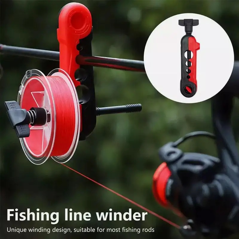 Enrollador portátil de hilo de - Fishing Line Dispenser reseña y precio